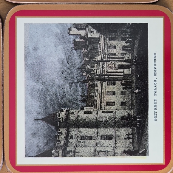 Vintage Pimpernel Edinburgh scene Coasters - Picture 9 of 13
